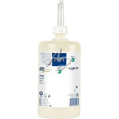 Tork 420501 tekuté mýdlo Premium jemné KRÉMOVÉ S1 1 l
