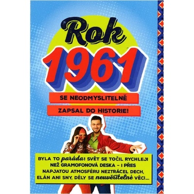 Blahopřaní 1961 - česky, variant C