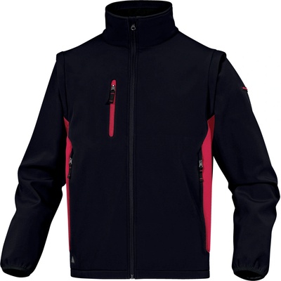 Delta Plus bunda SOFTSHELL MYSEN2 čierna-červená