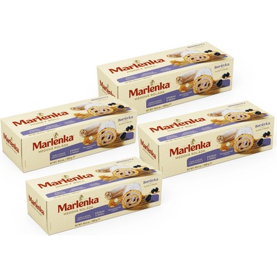 Marlenka Medová roláda s borůvkami 4 x 300 g