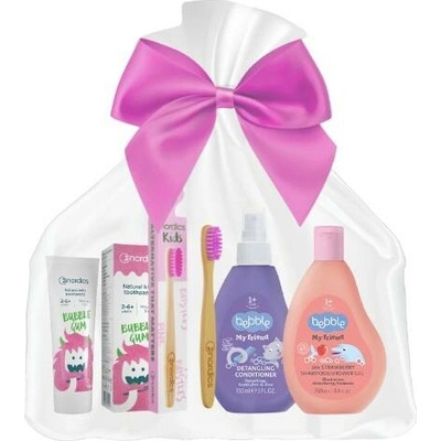 Bebble Dětský šampon a mycí gel s heřmánkem a lípou 400 ml