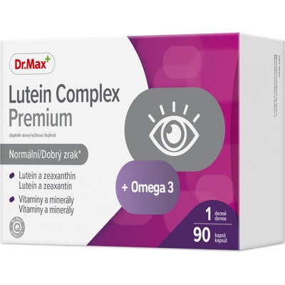 Dr. Max Lutein Complex Premium 90 kapslí – Zbozi.Blesk.cz