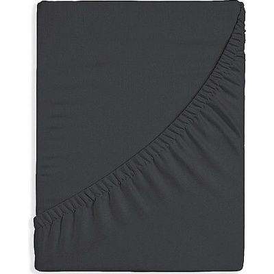 Matějovský Prostěradlo bavlna mikroplyš Premium antracitové 90-100x200-220x30
