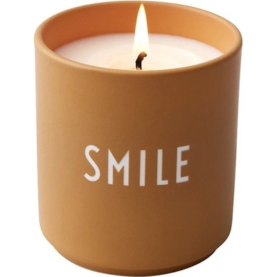 Scented candle large (SMILE) Design Letters