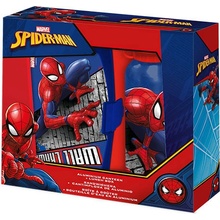 Euroswan Kids Licensing Set box na svačinu + láhev Spiderman