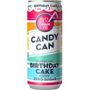 Candy Can Birthday Cake sycená limonáda bez cukru s příchutí jahody a vanilky 330 ml