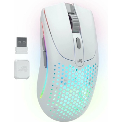 Glorious PC Gaming Race Model O 2 Wireless White (GLO-MS-OWV2-MW)