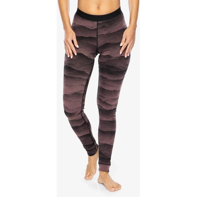 Odlo Merino Ridgelines BL Bottom Long fudge/black