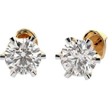 Cara Diamanti Дамски обеци от жълто злато с диаманти 1.0Ct Cara Diamanti K102-10040Y(5.1) (K102-10040Y(5.1))