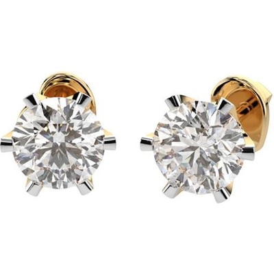 Cara Diamanti Дамски обеци от жълто злато с диаманти 1.0Ct Cara Diamanti K102-10040Y(5.1) (K102-10040Y(5.1))