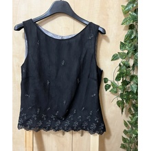 černá halenka se vzorem Next černá