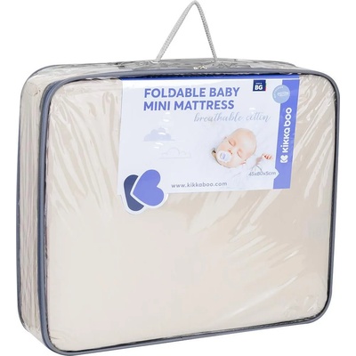 KikkaBoo Сгъваем мини матрак 45х80х5см Dream Big Beige (41107030120)