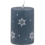 Unipar Тъмно синя ледена свещ, време за горене 18 ч Ice Natur - Unipar (Ice Natur Grey Pillar 50x75)