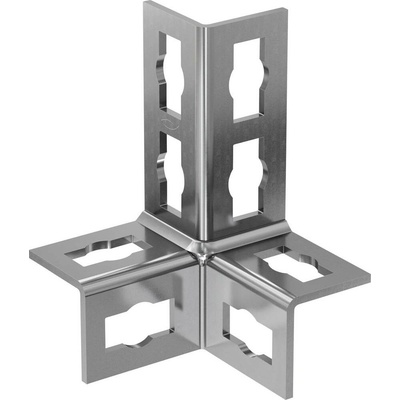 Fischer PFUF 3D A4 montážní úhelník nerezová ocel 577095 10 ks