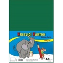 Stepa Kresliaci kartón A3 50ks 180g tmavo zelený