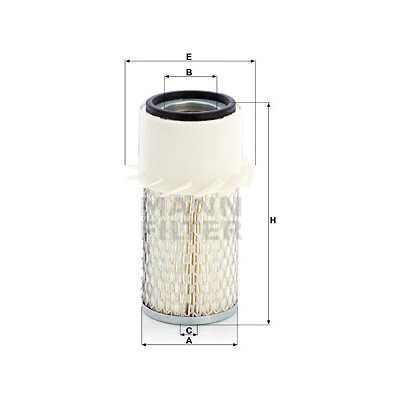 MANN-FILTER Vzduchový filter C 934 x