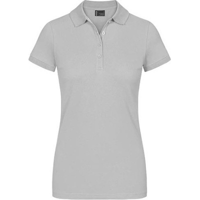 Excd by Promodoro Dámska polokošeľa E4405 New Light Grey Solid