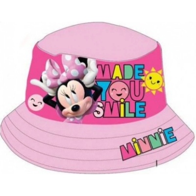 Setino Minnie Mouse Disney motív Made you smile svetlo ružová