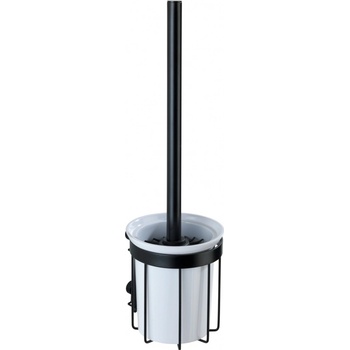 Wenko WC štětka bez vrtání Classic Plus černá 47 x 13 x 18 cm