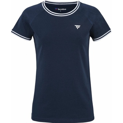 Dámske tričká Tecnifibre Team Stretch marine Modrý