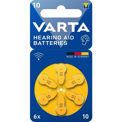 VARTA 24610101416 10 батерии за слухови апарати 6 бр (24610101416)
