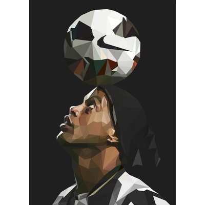 autor Plagát, Obraz - Ronaldinho, 30 × 40 cm