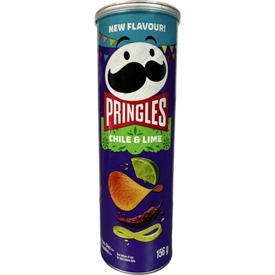 Pringles Scorchin Chili & Lime 156g