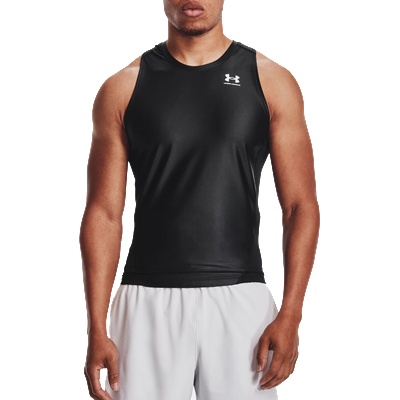 Under Armour Потник Under Armour Iso-Chill Compression Tank Черен Velikost L