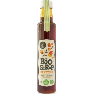 Koldokol Bio sirup rakytník bez pridaného cukru 250 ml
