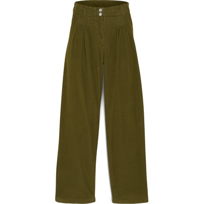 Timberland Панталон 'Needle Corduroy Wide Leg Pant' зелено, размер 25