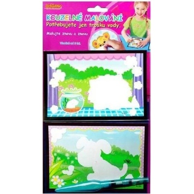 Kouzelné malování sada 2 obrázků a vodního pera