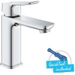 GROHE Dice - Смесител за умивалник с изпускателен клапан Push-Open, „студен старт, хром 1018360000 (1018360000)