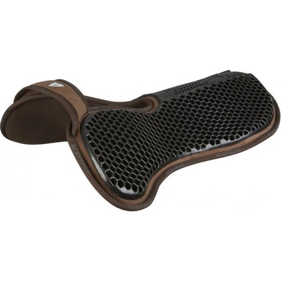 ACAVALLO Gelová dečka Withers Free Hexagonal Soft Micropile hnědá