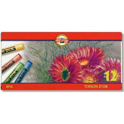 Koh-I-Noor Toison D OR sada suchých pastelov 12 dielna