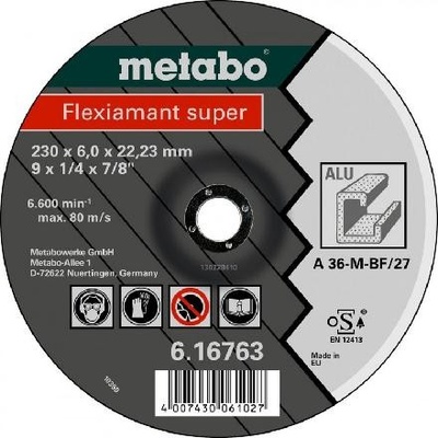 Metabo Flexiamant super Rezný kotúč 125 x 6,0 x 22,23 hliník, SF 27 616749000