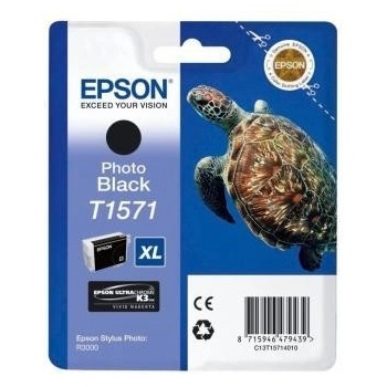Epson T15714010 снимка черен (photo black) оригинална касета (C13T15714010)