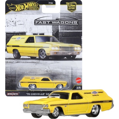 Mattel Hot Wheels Premium Car Culture Fast Wagons 70 Chevelle SS Wagon