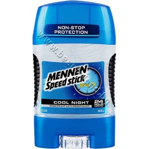 Mennen Стик Mennen Speed Stick Gel Cool Night, p/n LSS-653 - Мъжки гел стик против изпотяване (LSS-653)