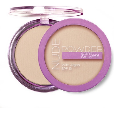 Gabriella Salvete Nude Powder matující kompaktní pudr SPF15 3 8 g – Zboží Dáma