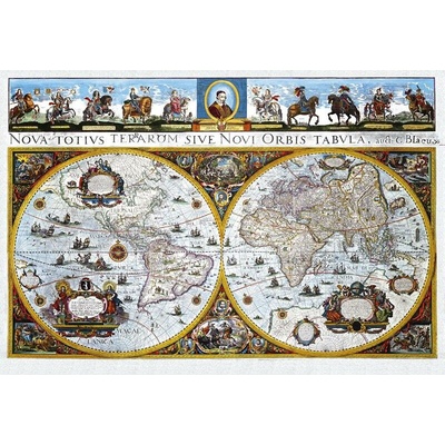 Historický svět - nástěnná mapa 160 x 110 cm, lamino + očka