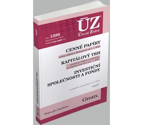ÚZ 1580 Cenné papíry