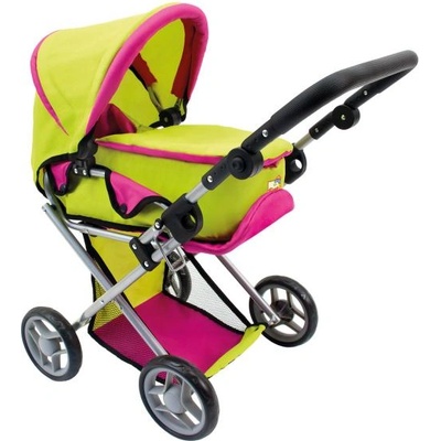 Bino Кукленска количка с кутия, зеленa