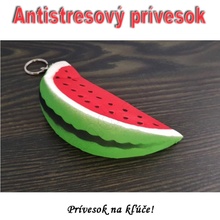 Prívesok na kľúče Antistresový stláčacia dyňa