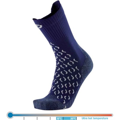 Thermic Високи чорапи Therm-ic, синьо/бяло (T25-5150-001_40)