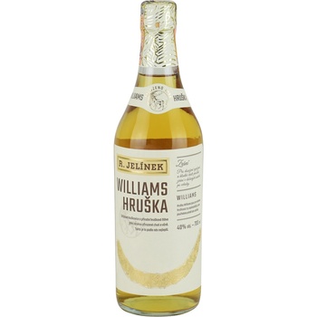 Rudolf Jelínek Williams Liqueur Hruška 40% 0,7 l (čistá fľaša)