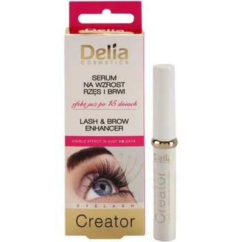 Image 1 of Серум за растеж на мигли и вежди с кератин - delia
