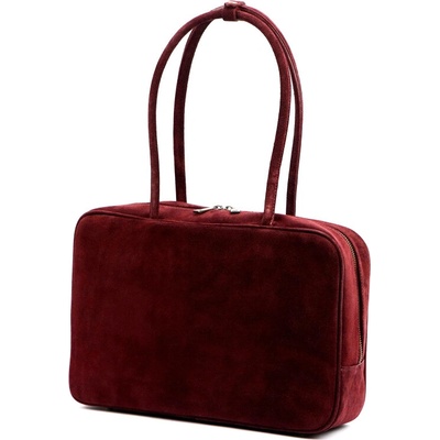 Luka kožená kabelka 25-067 bordo