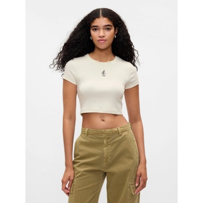 Gap & Disney Crop top béžová