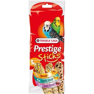 Versele-Laga Versele Laga Prestige Stick Budgies Triple variety Pack - стик за вълнисти папагали различни вкусове 90gr