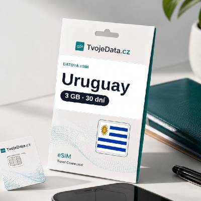eSIM Uruguay 3 GB / 29 dní
